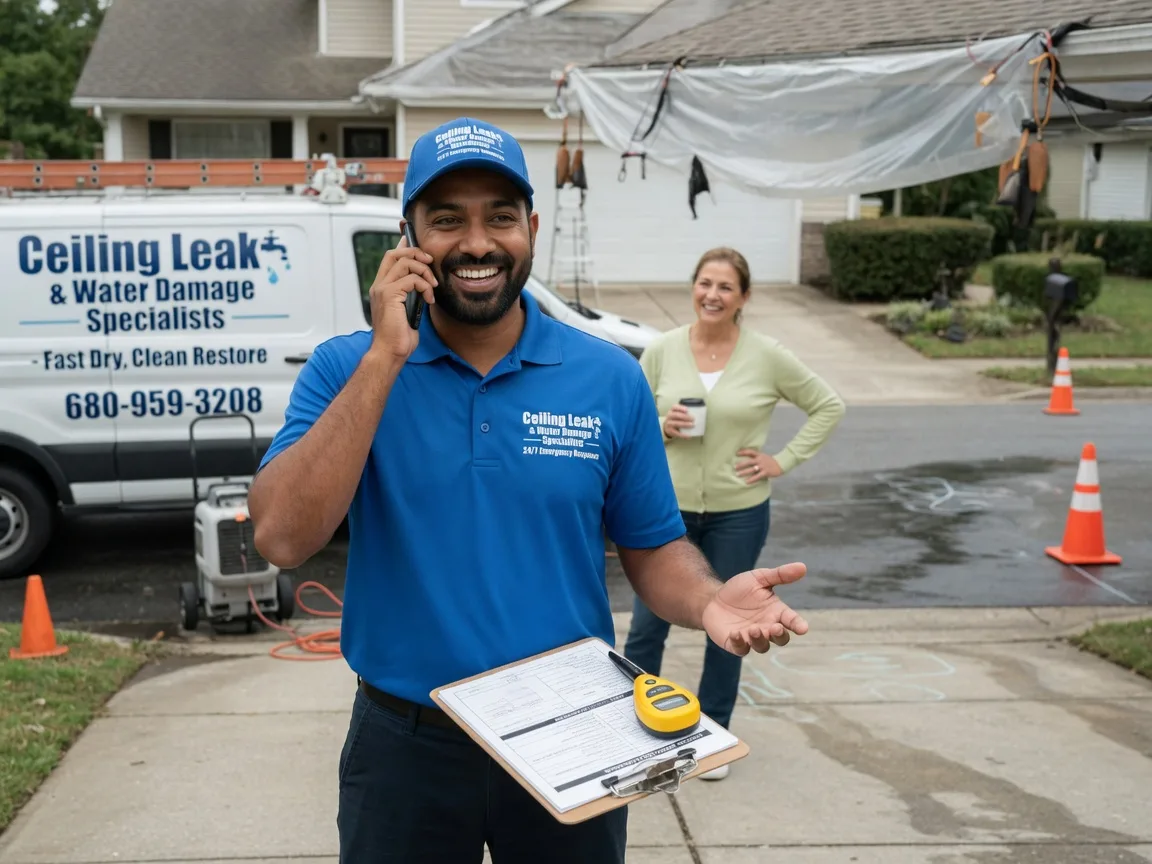 Ceiling Leak Cleanup East Bridgewater, MA FAQs